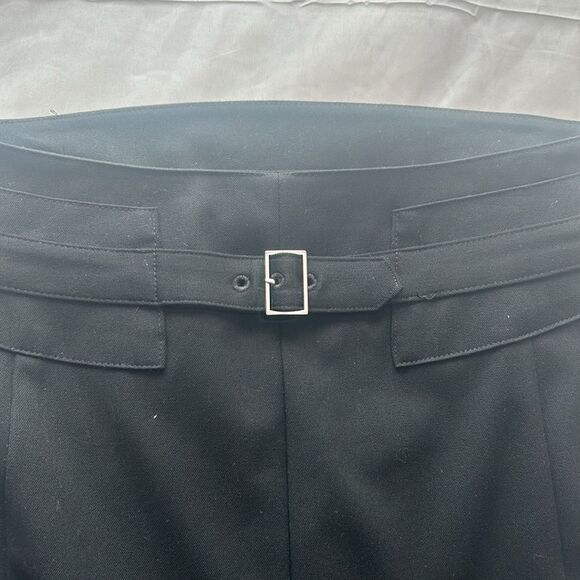 Express Women’s Size 6 21” Length Black Pencil Skirt with Buckle - Picture 2 of 9